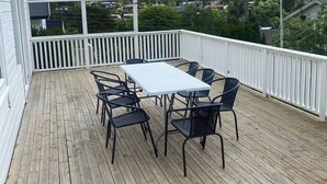 House, Multiple Bedrooms, Balcony, Mountain View | Balcony - Mountain Retreat in Brattvåg - Unwind in Nature (Ålesund)