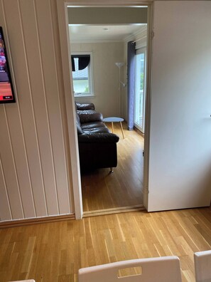 House, Multiple Bedrooms, Balcony, Mountain View | Living room - Mountain Retreat in Brattvåg - Unwind in Nature (Ålesund)