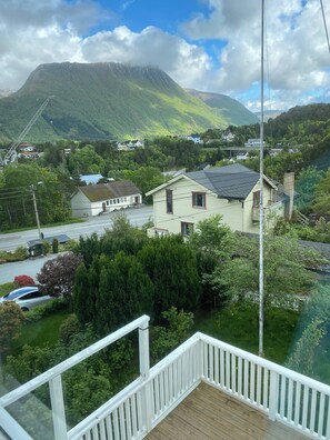 House, Multiple Bedrooms, Balcony, Mountain View | Exterior - Mountain Retreat in Brattvåg - Unwind in Nature (Ålesund)
