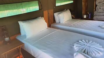 經濟帳棚, 花園景觀 | 書桌、筆電工作空間、免費無線上網