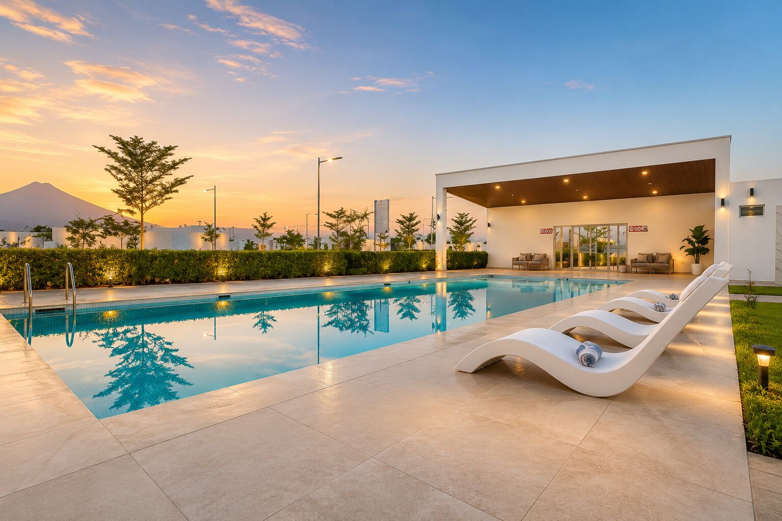 Outdoor pool