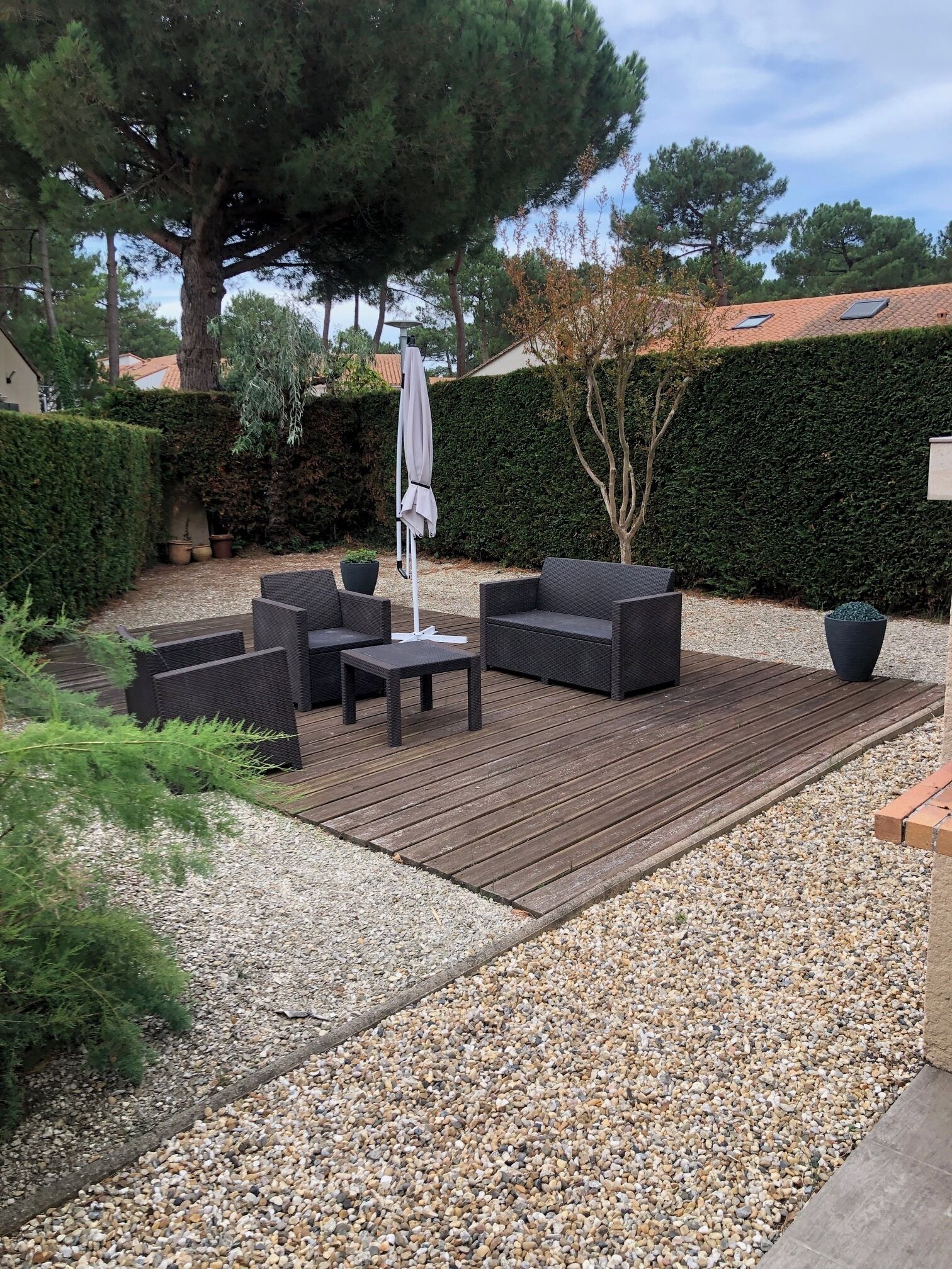 Enceinte de l’hébergement