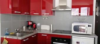 LA MONGIE app foot of slopes south balcony 4 PERS