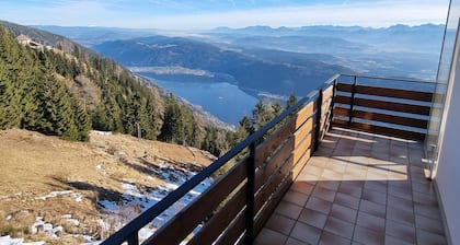 Vacation above the clouds with lake view and mountain panorama! Pet friendly