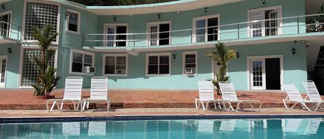 Façade de lâhĂ©bergement