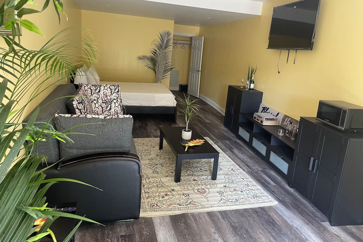 Standard Apartment, Pool View, Mezzanine | Living area