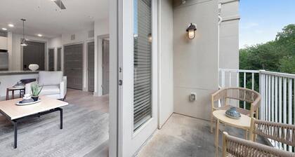 Landing | Stylish 1BD, Gym, Clubhouse