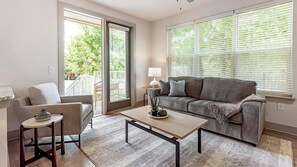 Smart TV - Landing | Modern 2BD, Clubhouse, Yoga Studio (Charlotte)