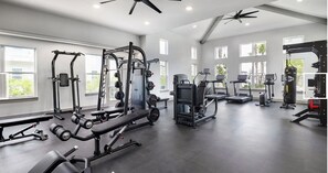 Fitness facility - Landing | Modern 1BD, Pool, Clubhouse (The Villages)