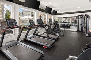 Fitness facility - Landing | Incredible 2BD, Gym (Monroe)