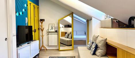 1 chambre, fer et planche à repasser, Wi-Fi, draps fournis