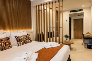 Superior Triple Room, City View | In-room safe, desk, laptop workspace, blackout curtains - Anesea City (Heraklion)