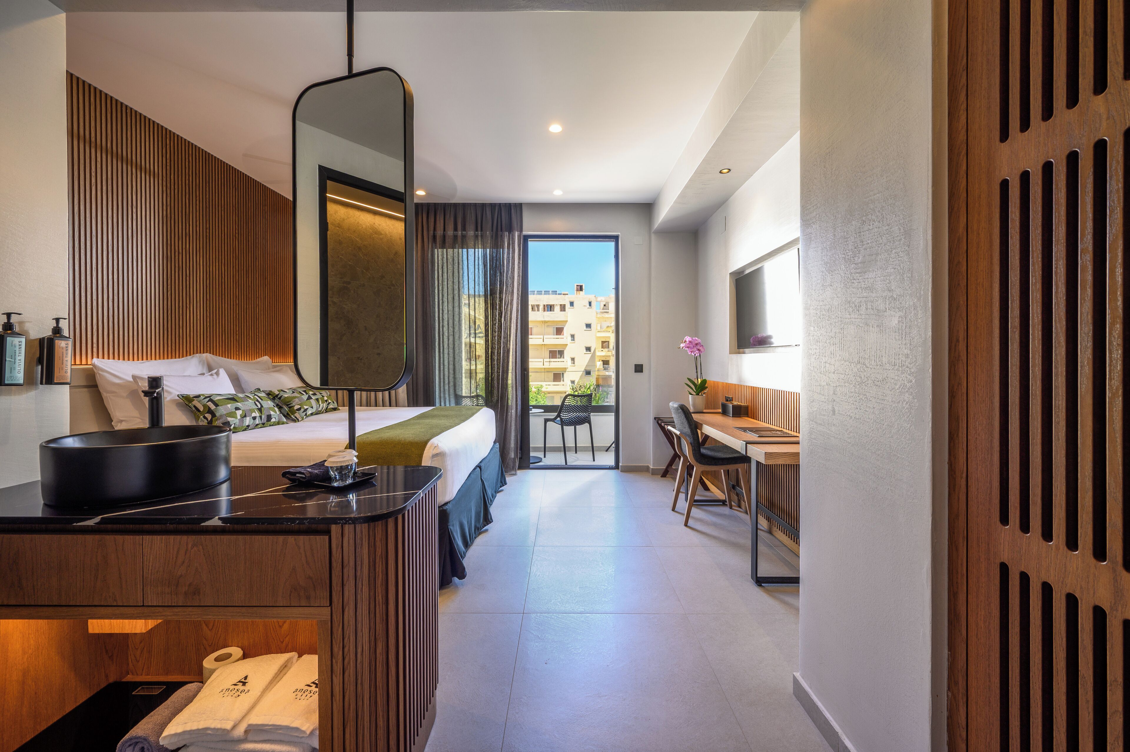 Superior Double or Twin Room, City View | In-room safe, desk, laptop workspace, blackout curtains