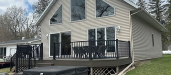 Lakefront Escape with Loft & Summer Bunkhouse — Steps from the Water & Trails!