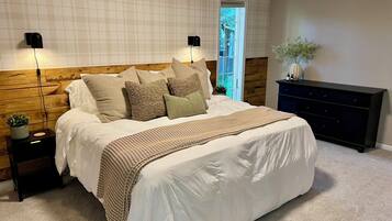 2 slaapkamers, een strijkplank/strijkijzer, wifi, beddengoed