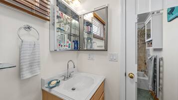 Haartrockner, Bidet, Handtücher, Seife