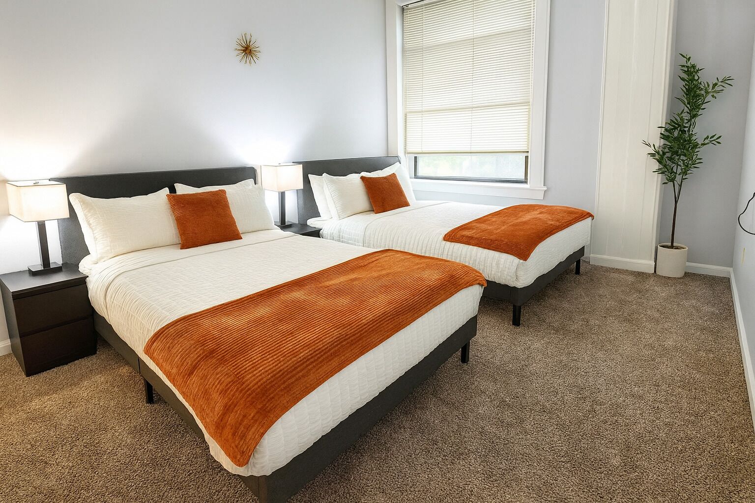 2 間睡房、書桌、熨斗/熨衫板、免費 Wi-Fi