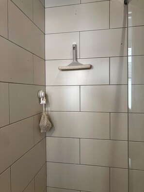Towels, soap, toilet paper