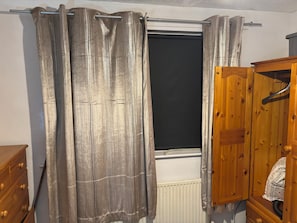Quarto casal conforto, varanda | Cortinas blackout, quartos à prova de som, ferros/tábuas de passar roupa