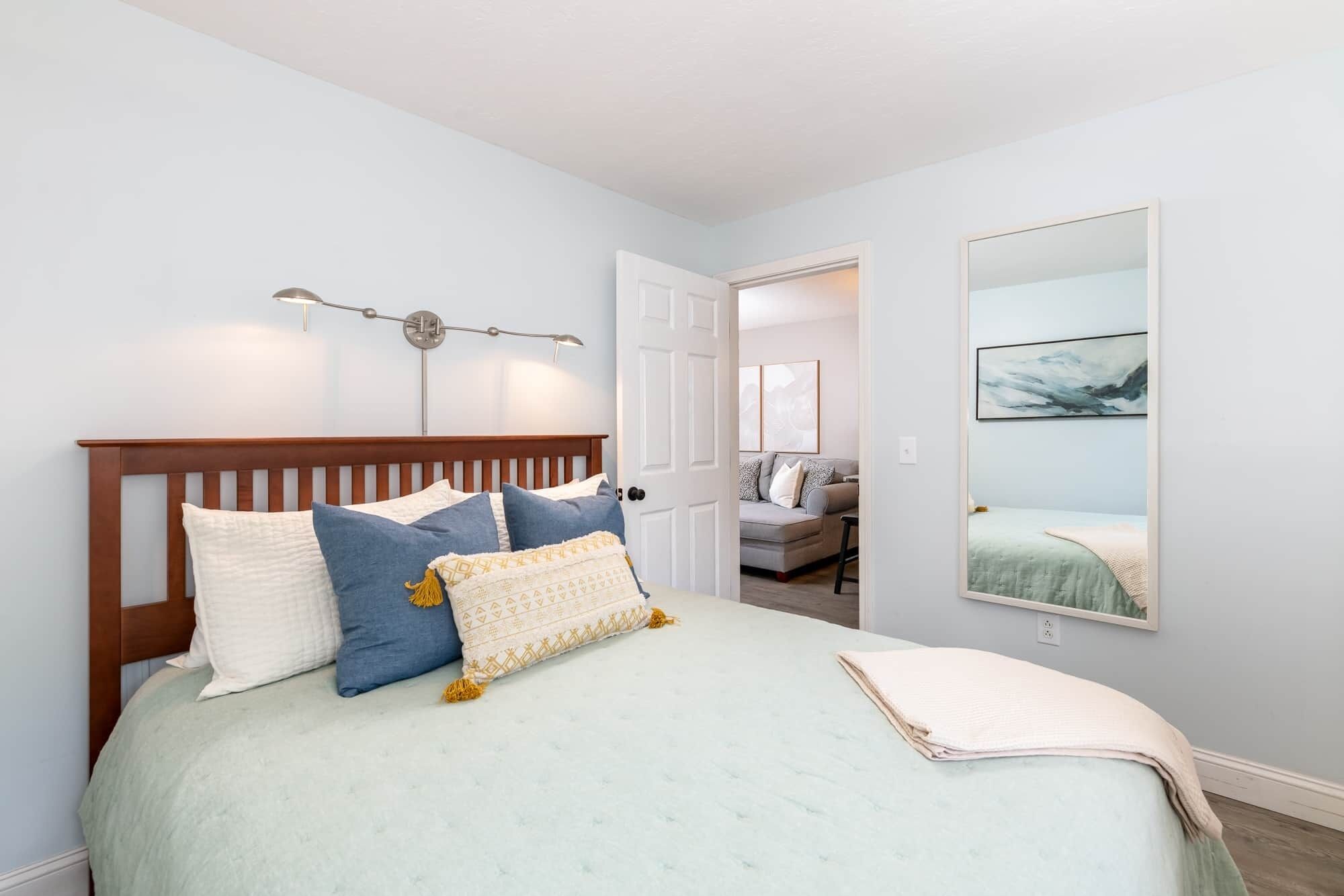2 chambres, accès au Wi-Fi (inclus), literie fournie