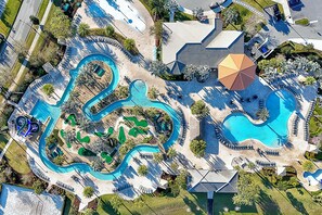 Udendørs pool, opvarmet pool