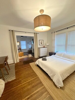 1 bedroom, iron/ironing board, Internet, bed sheets