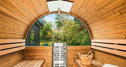 Private Sauna + Fireplace · Wildernest Cabins #1