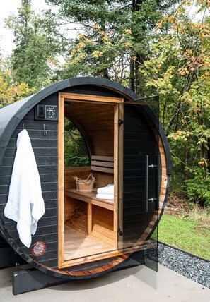Sauna - Wildernest Cabins · Cabin 1 (Duluth)