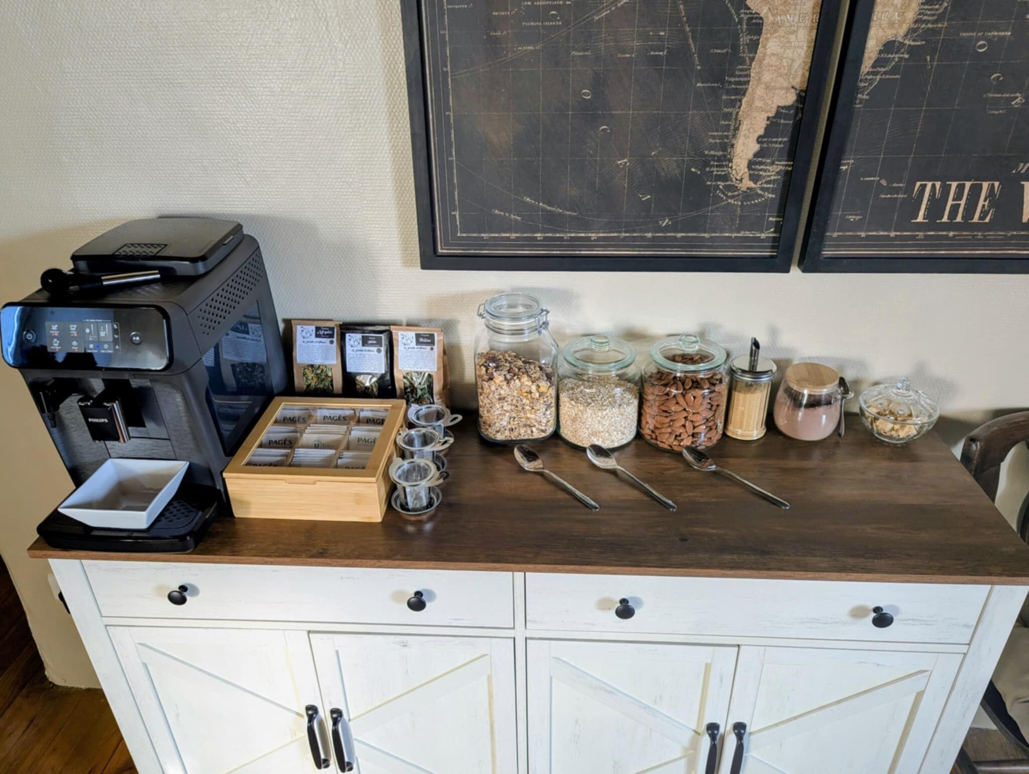 Petit déjeuner buffet compris tous les jours