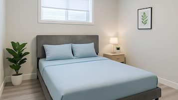 Iron/ironing board, WiFi, bed sheets