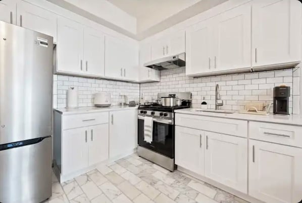 Microwave, oven, stovetop