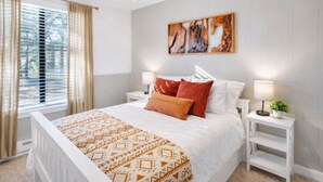 3 habitaciones, cuna de viaje, wifi gratis y ropa de cama 