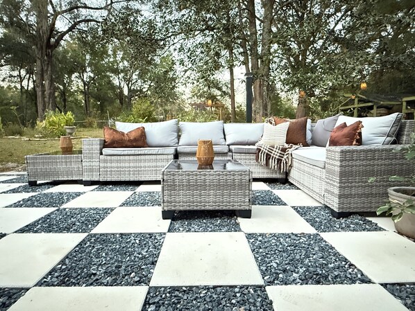 Enceinte de l’hébergement