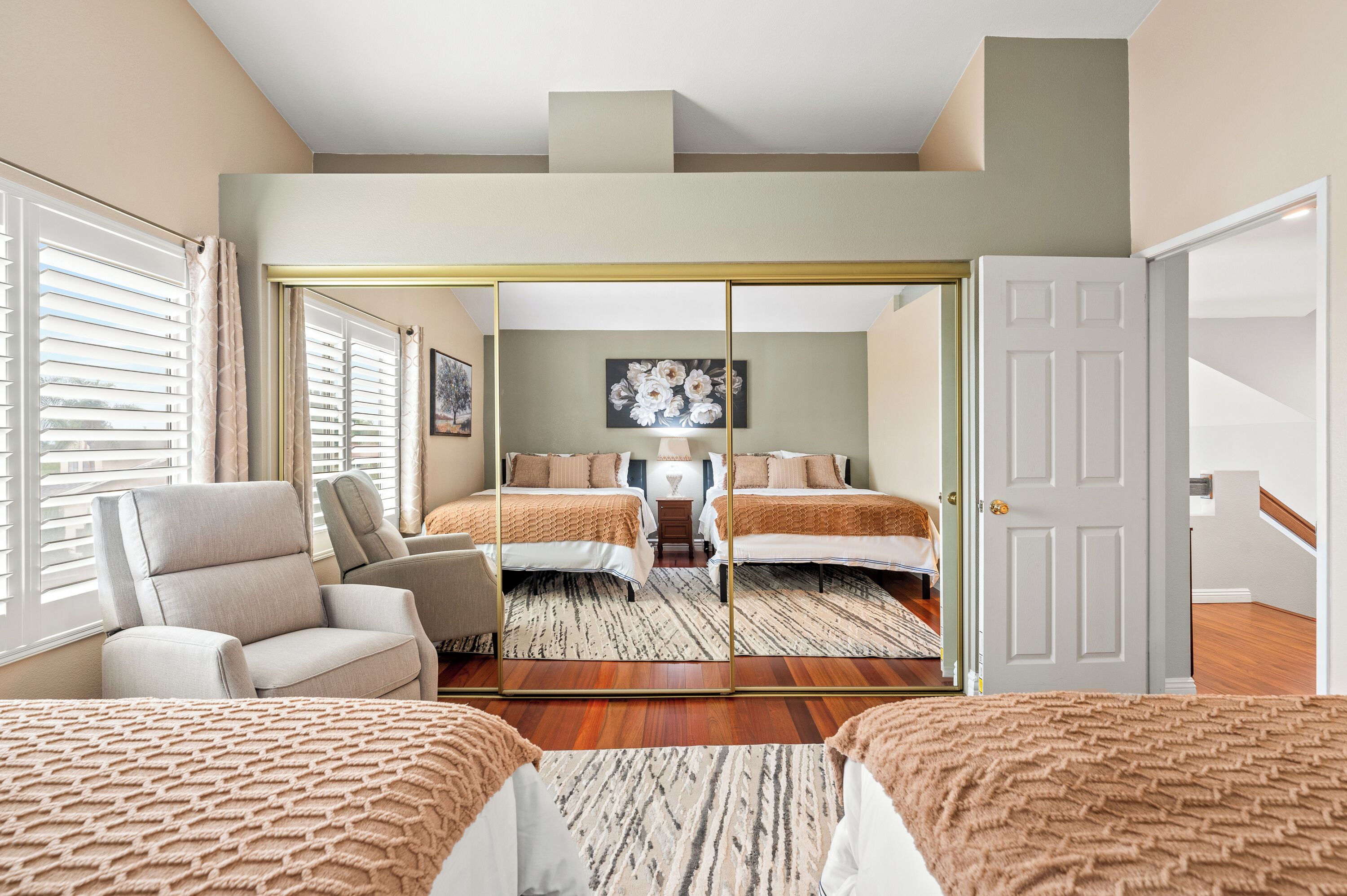 3 多间卧室、熨斗/熨衣板、旅行婴儿床、免费 WiFi