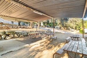 Opções para refeição ao ar livre