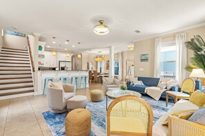 Smart-tv, videospil, musikbibliotek, stereoanlæg