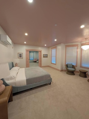 Desk, iron/ironing board, travel cot, free WiFi