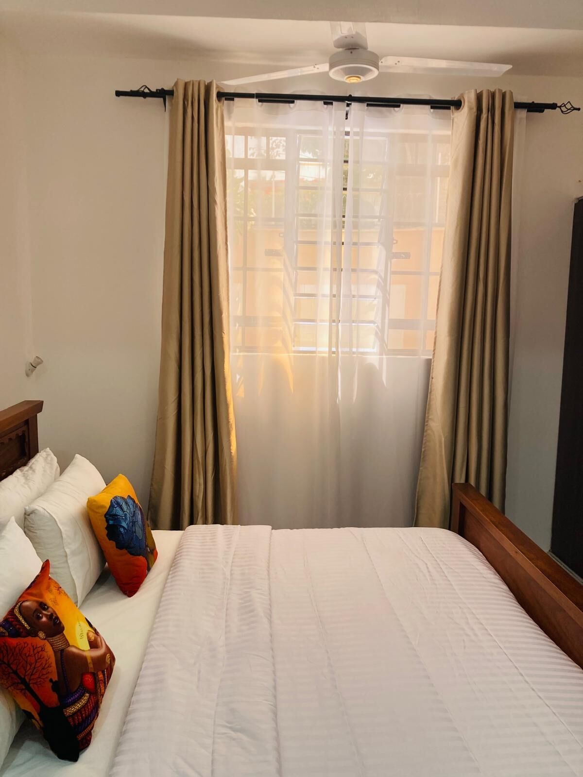 1 غرفة نوم وواي فاي مجانًا وملاءات أسرّة وتسهيلات لدخول الكراسي المتحركة