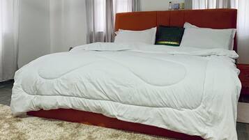 2 slaapkamers, een strijkplank/strijkijzer, wifi