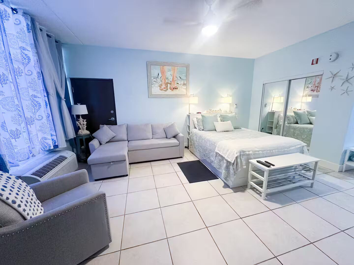 1 多间卧室、WiFi、床单、轮椅无障碍