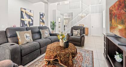 Elegant & Quiet 4BR Home 7 Beds 2.5BA Near 71 Fwy