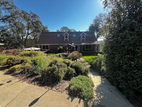 The Tree House 4-bedroom house in charming Placerville with AC sleeps 8