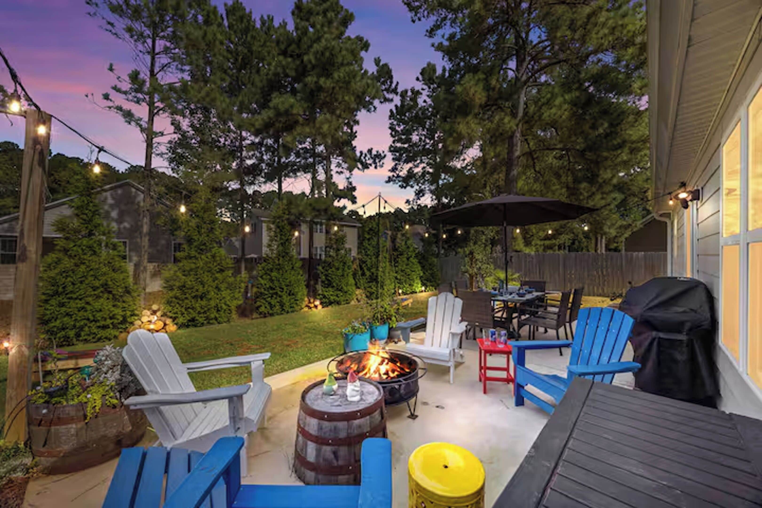 Udendørs spisemuligheder