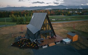 Exterior - Stowe A-Frame, Sauna, Hot Tub, Theater, Game Room, Arcade, Gym (Morristown)