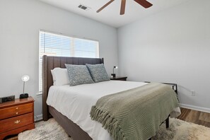 3 bedrooms, iron/ironing board, travel crib, WiFi