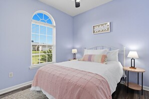 3 bedrooms, iron/ironing board, travel cot, WiFi
