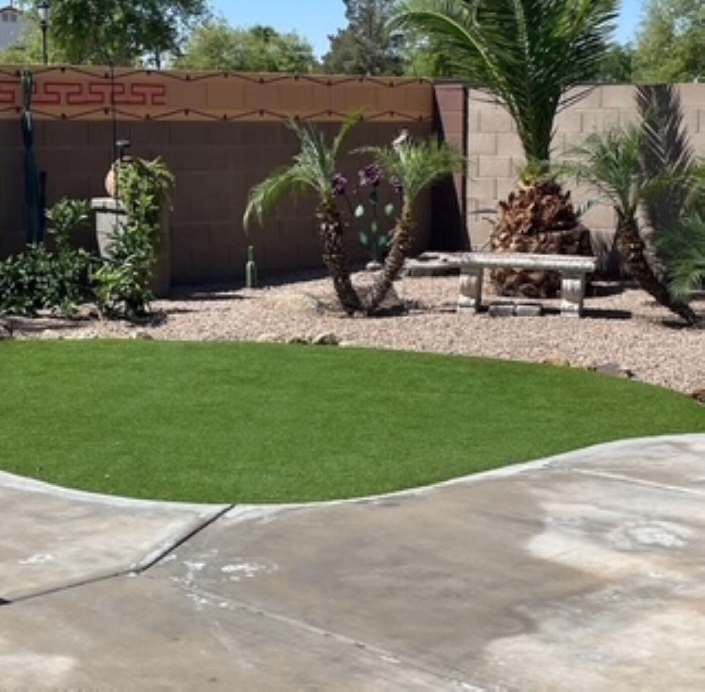 المنطقة المحيطة بالمنشأة