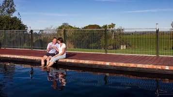 Seasonal outdoor pool