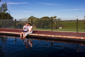 Seasonal outdoor pool