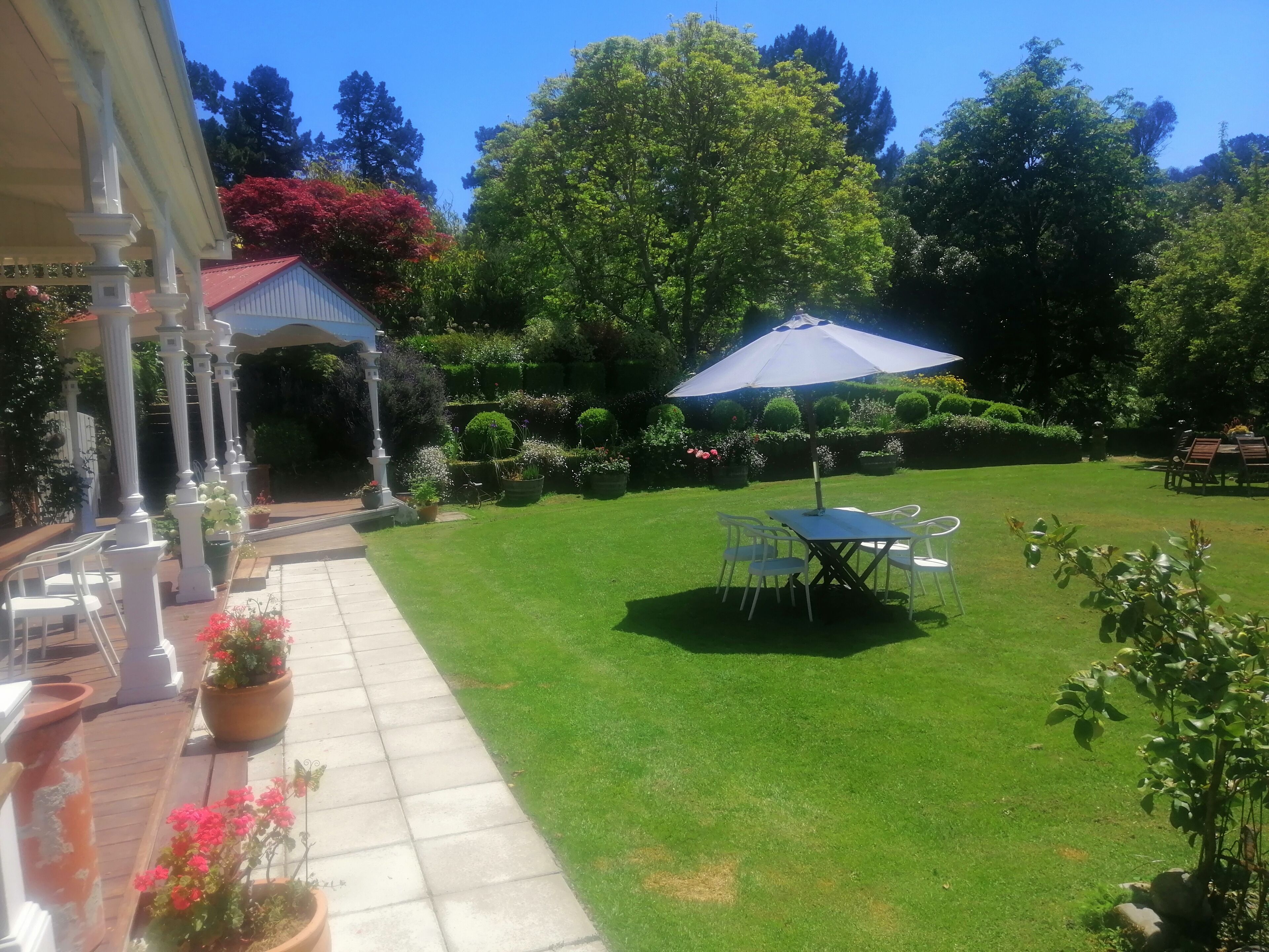 Superior Double Room, Garden View | Terrace/patio